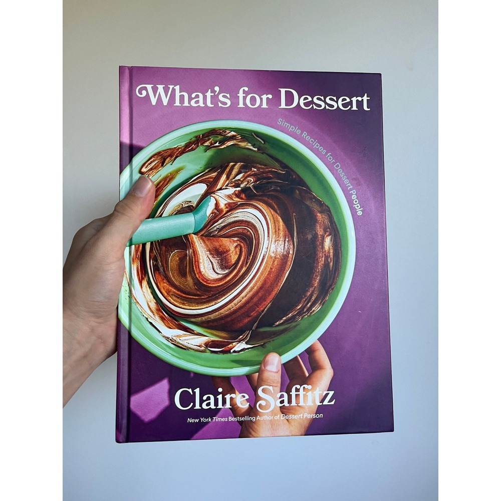 What's for Dessert Claire Saffitz Hardcover Cookbook Simple Recipes 2022 1st Ed